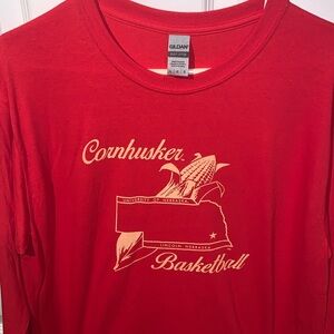 Nebraska Cornhuskers Men’s Basketball Long Sleeve L